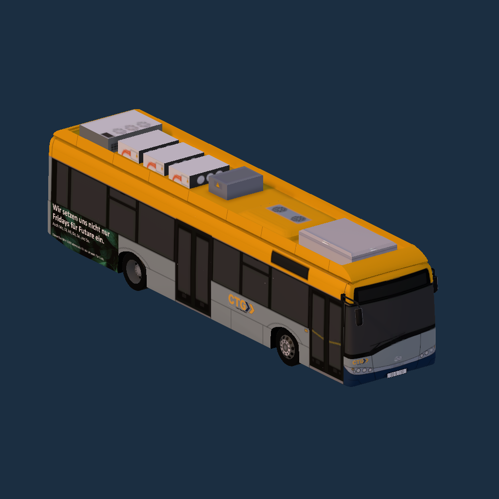CTG Repaint: Solaris Urbino 12 electric BVG preview