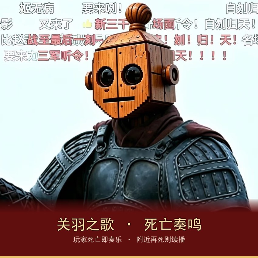 玩家死亡时播放关羽之歌