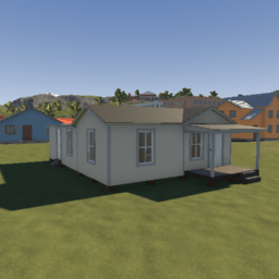 1930's shotgun house with addons (unfurnished)