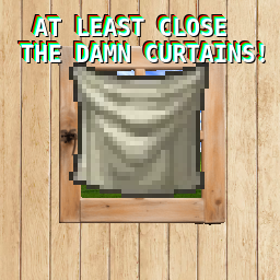 At Least Close The Damn Curtains – Project Zomboid Mod