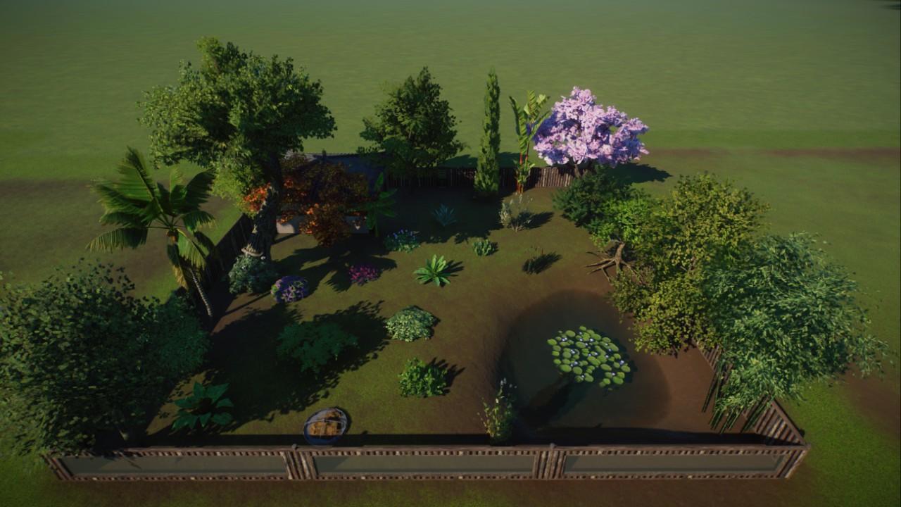 Open Malayan Tapir Habitat