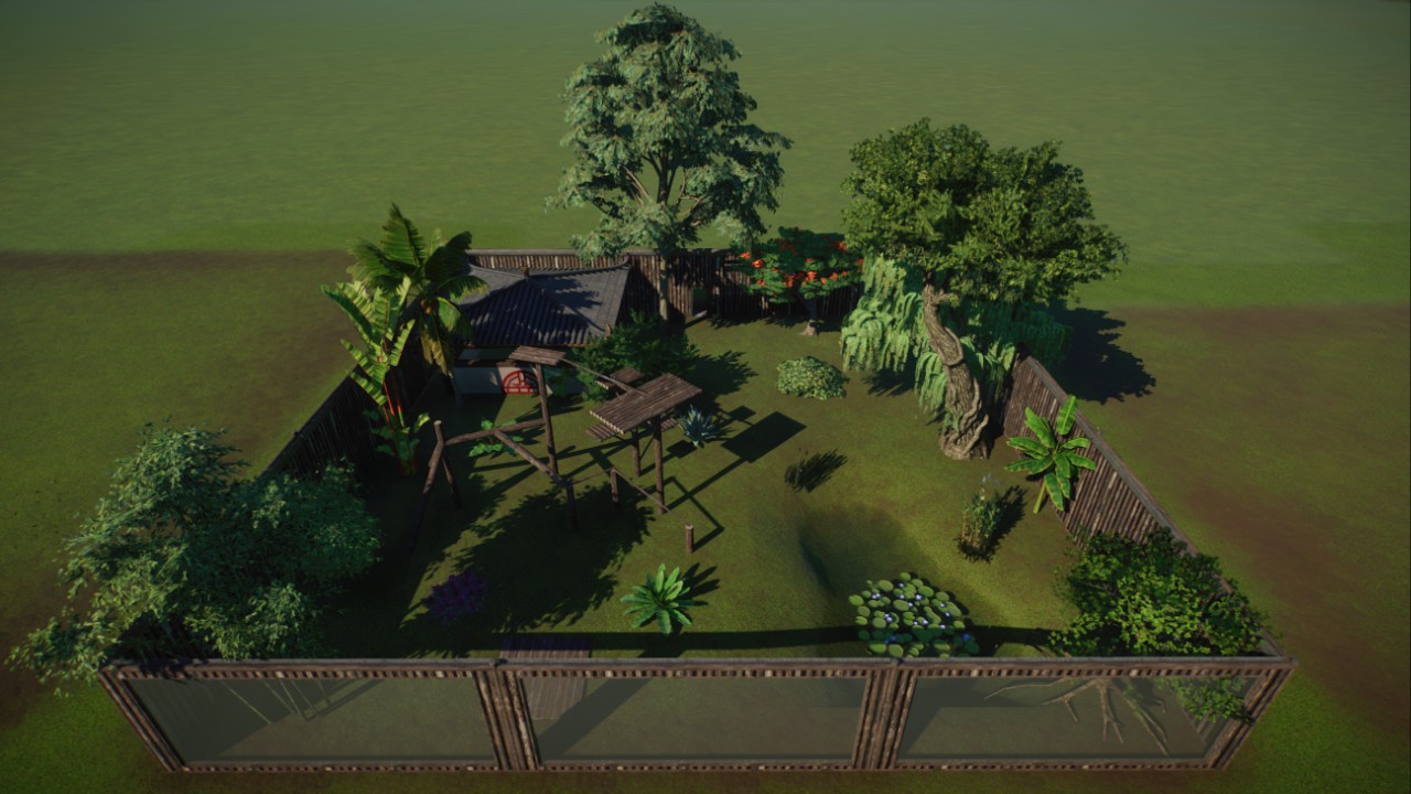 Open Proboscis Monkey Habitat