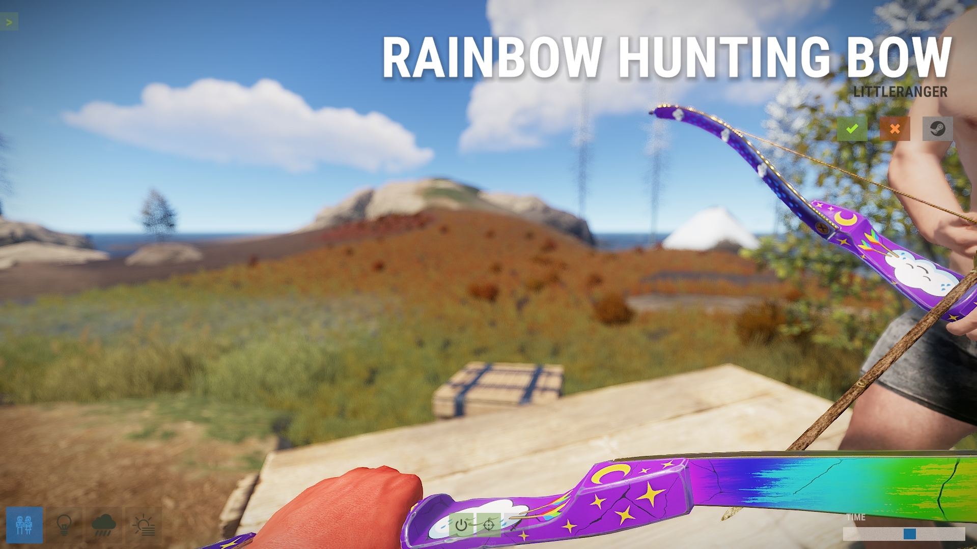 Rainbow Pony Hunting Bow