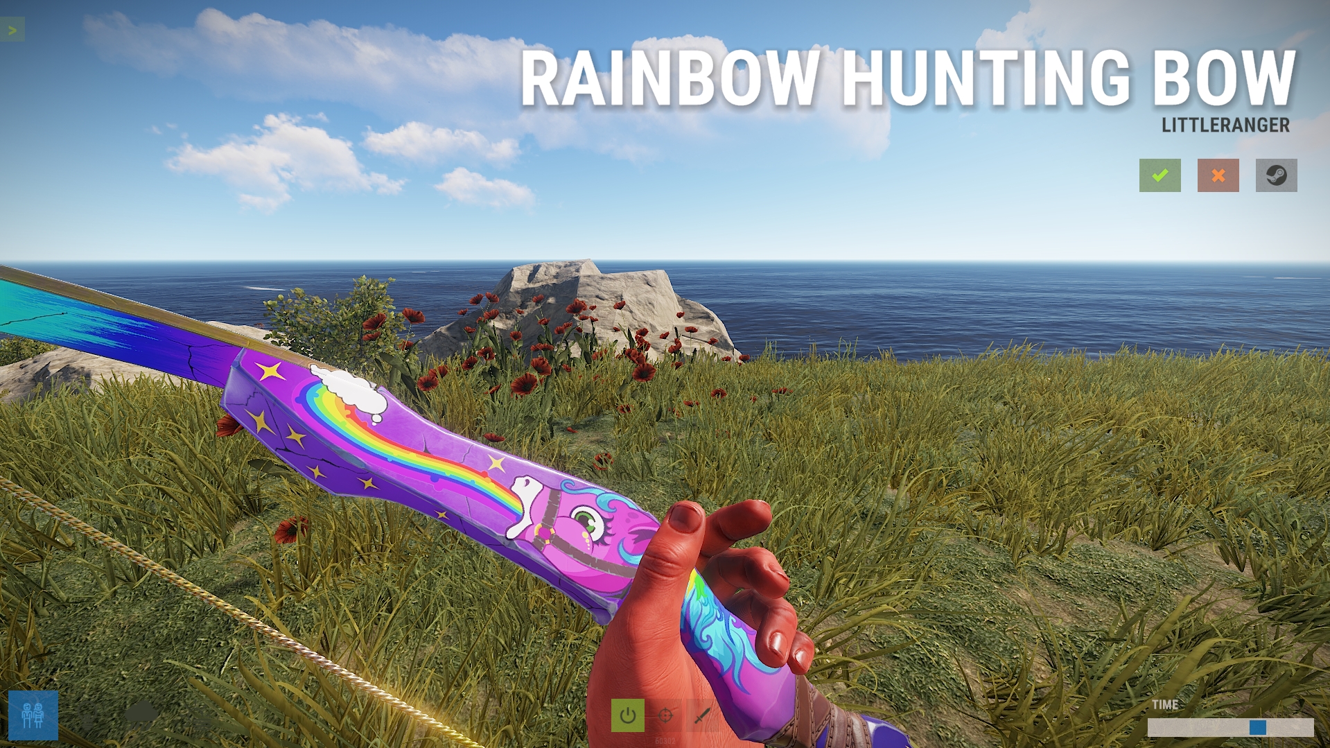 Rainbow Pony Hunting Bow