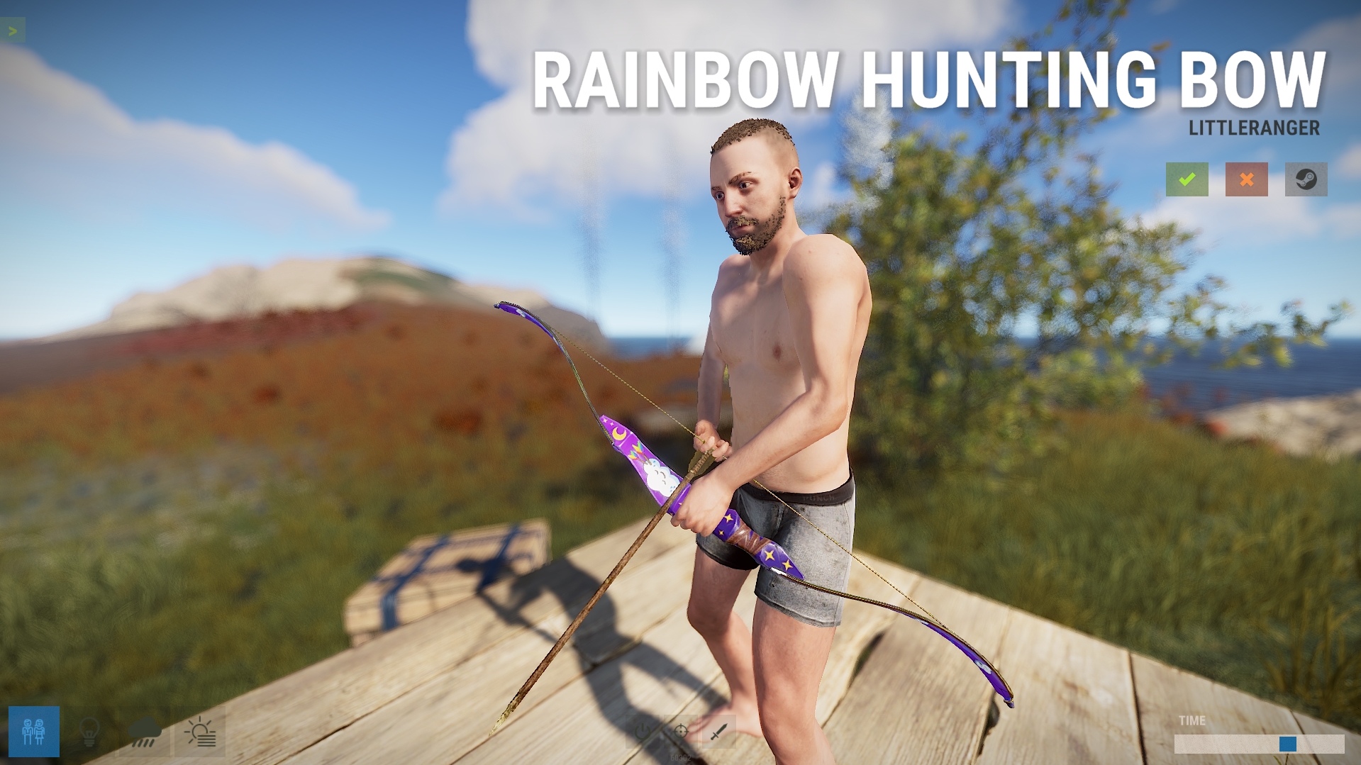 Rainbow Pony Hunting Bow