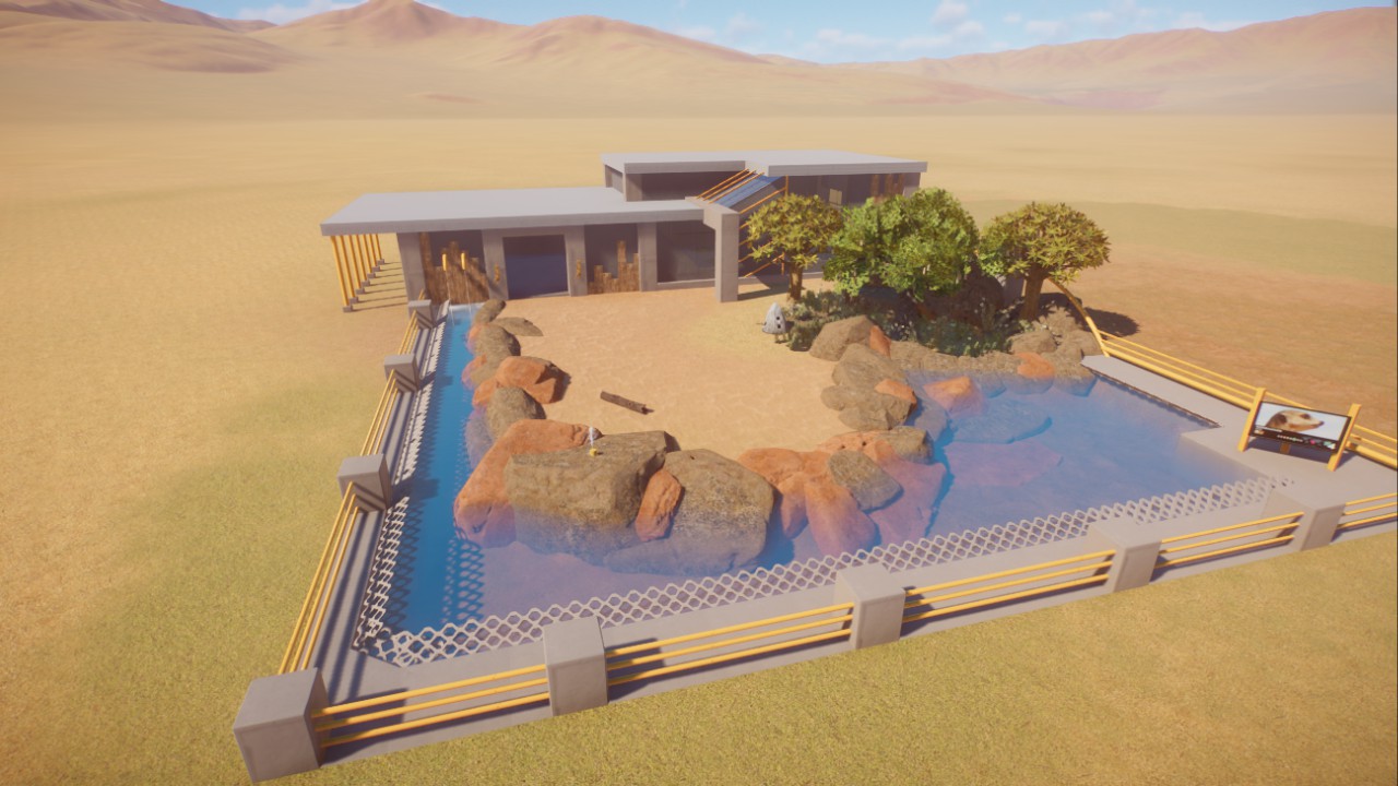 Meerkat Modern Habitat By Adamup