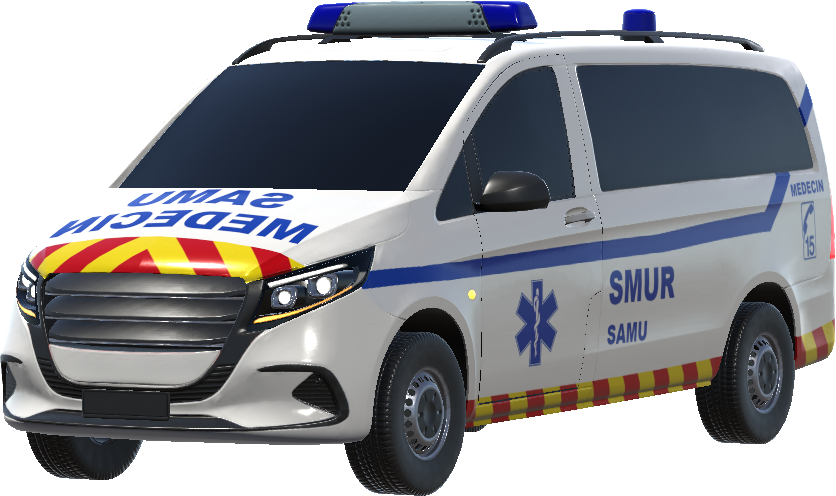 SAMU SMUR Medecin Generic V2 France