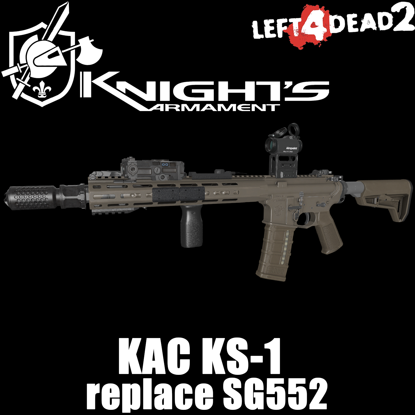 KAC KS-1 replace SG552
