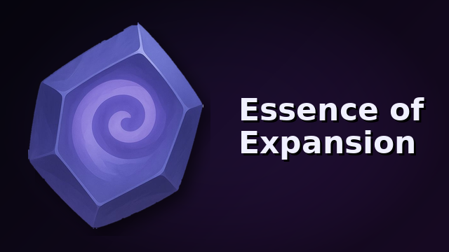 Essence of Expansion
