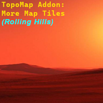 TopoMap Addon: More Tiles (Rolling Hills Tileset)