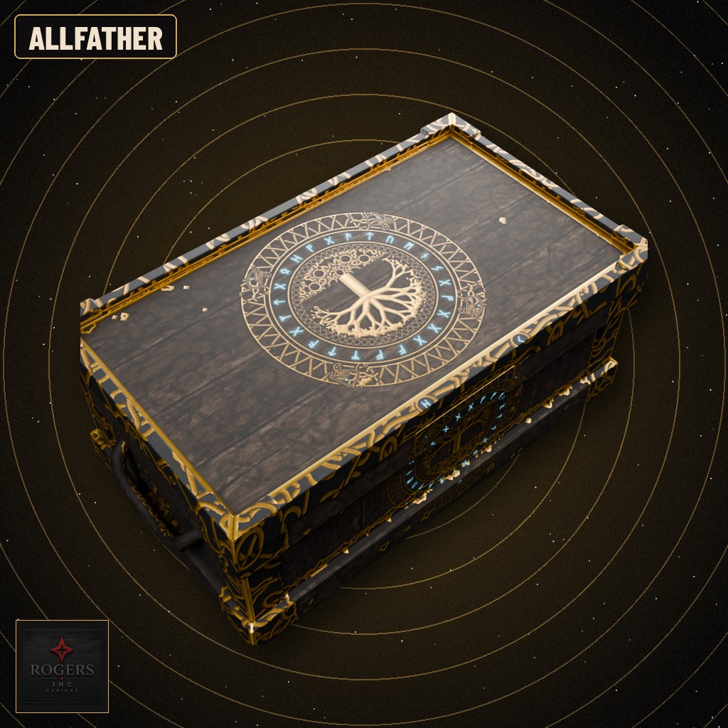 ALLFATHER Large Wood Box
