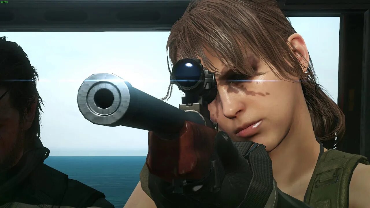 R-18 Quiet [Metal Gear Solid] animated TV 
