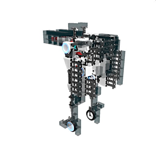high-speed jumpjet driving mech preview