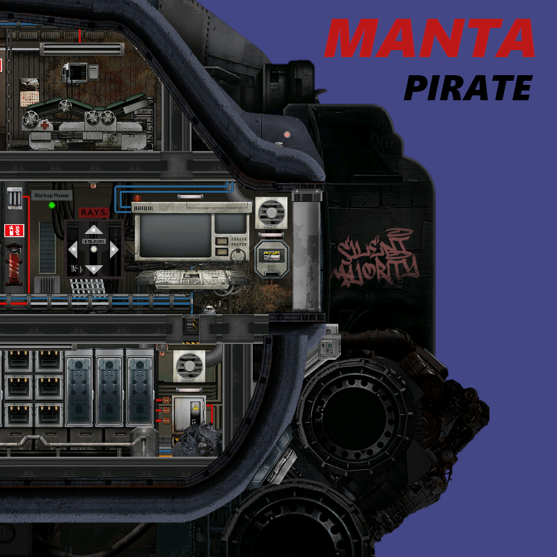 MantaPirate – Barotrauma Mod