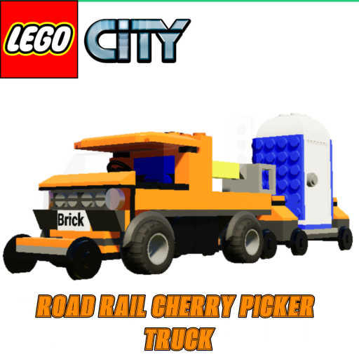 LEGO® City™ Station Roads Rail Cherry Picker Truck 60335