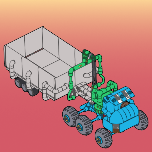 Truck Trailer Crane Combo