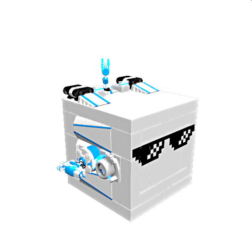 Cool-Cube Space-ship preview