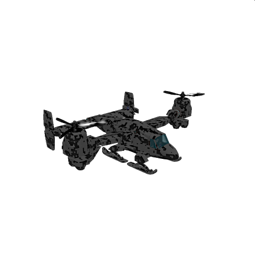 Axiom Grey Shade Transport Helicopter
