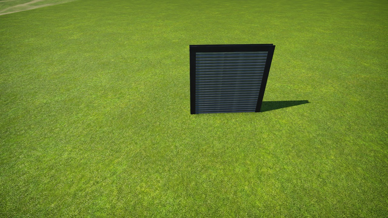 Roller shutter door