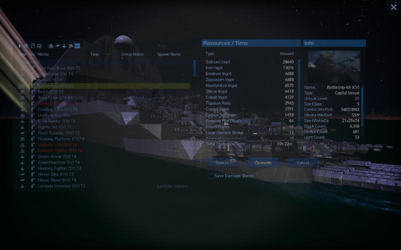 Battleship-ish (CV)