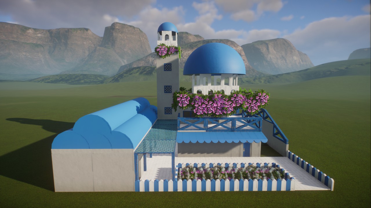 Santorini shops and facilities：Staff facilities