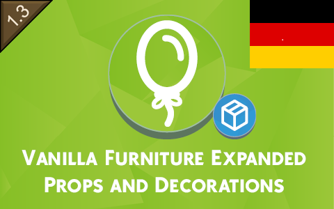 Vanilla Furniture Expanded - Props and Decor - DE