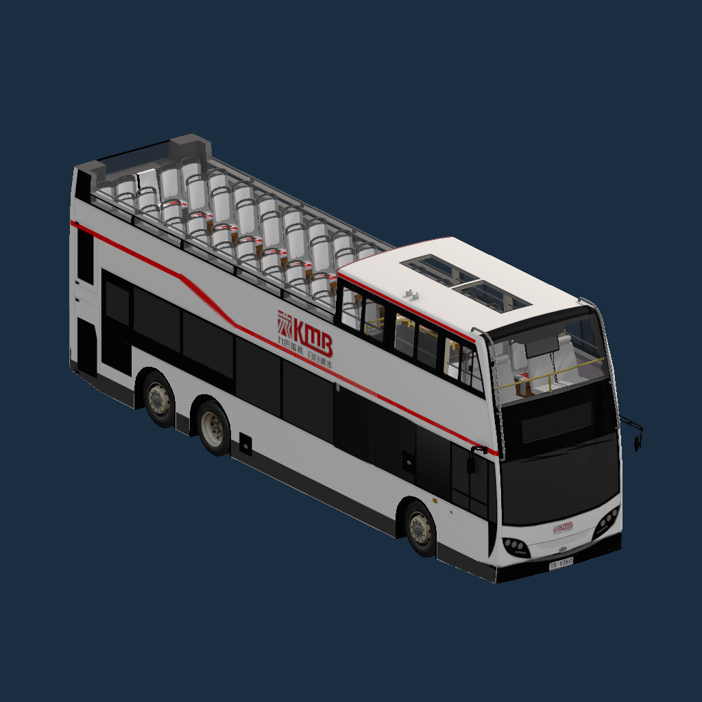 KMB Enviro500MMC(Open Top) White