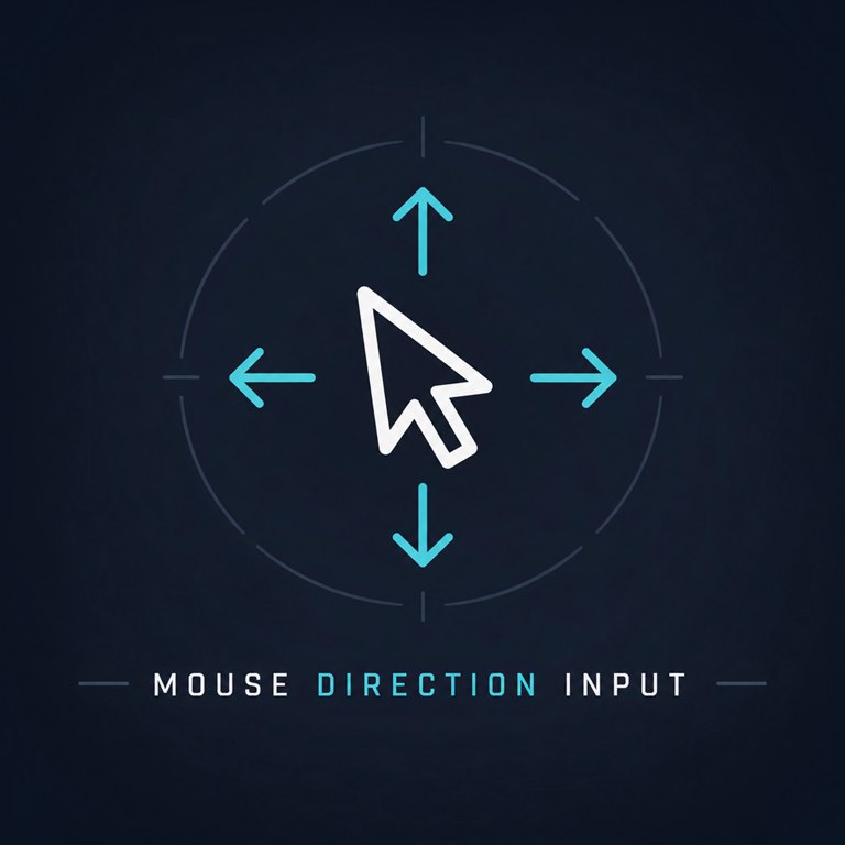 Mouse Direction Input - Fare Yönü Girişi