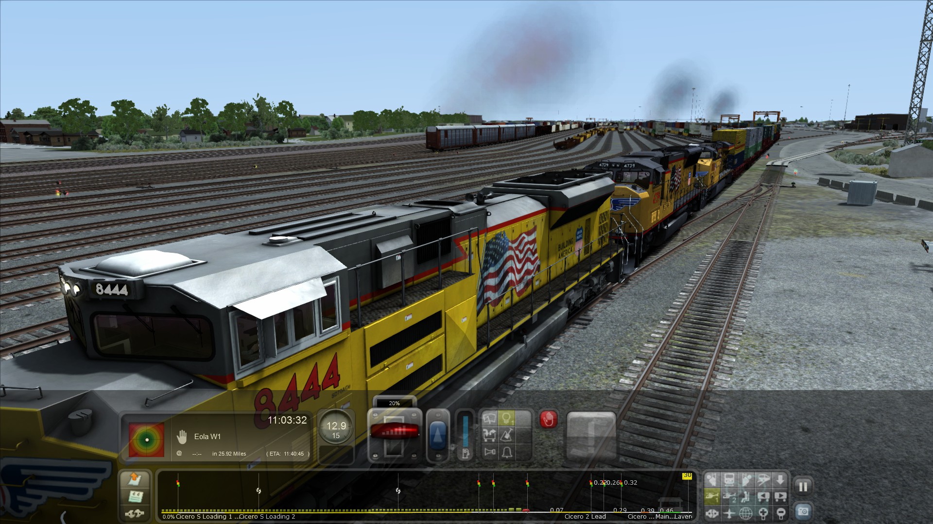 M5 Free Roam @ Cicero Yard - The Racetrack : Aurora - Chicago