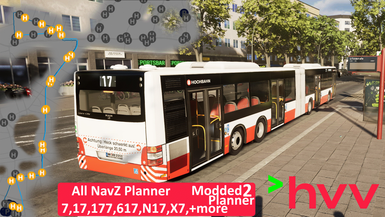 DLC: Hamburg - All NavZ Planner: 2 Modded preview