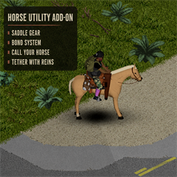 Horse Utility Add-on – Project Zomboid Mod