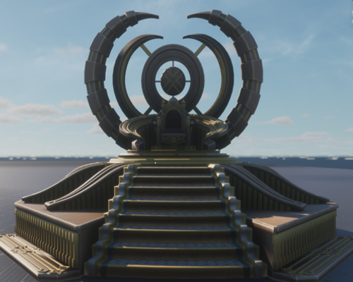 The Gilded God Throne
