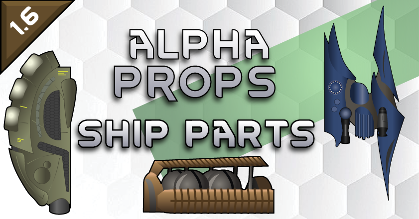 Alpha Props - Ship Parts