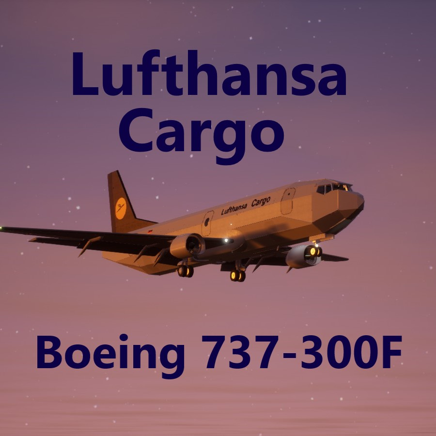 Boeing 737-300F Lufthansa Cargo  (By Sugar 286)