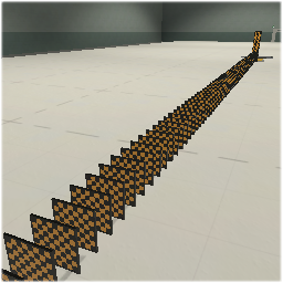 Boring domino experiment