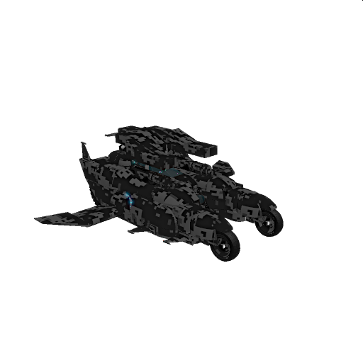 Flying Batmobile preview