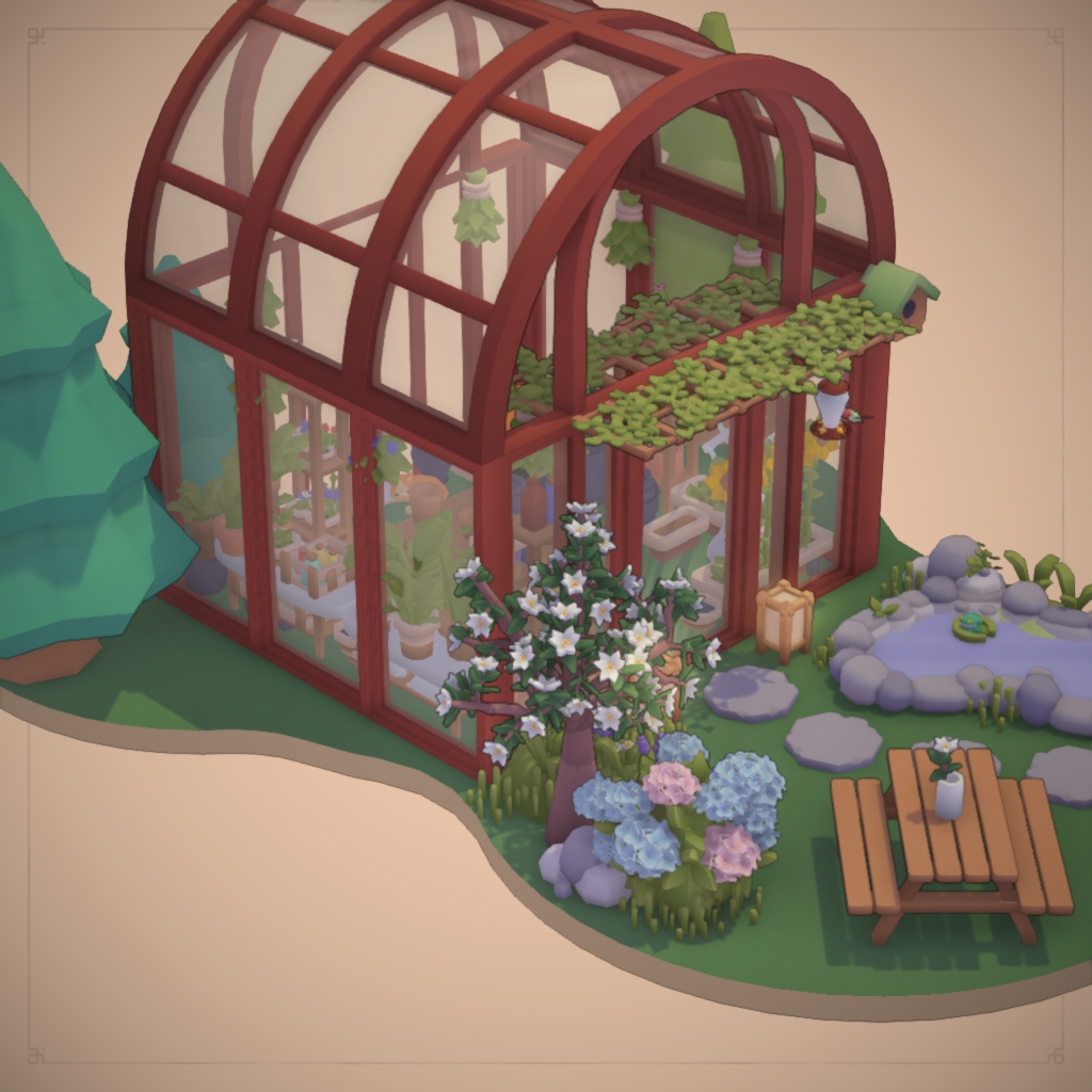 Hummingbird greenhouse