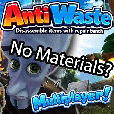 AntiWaste - Disassemble Items