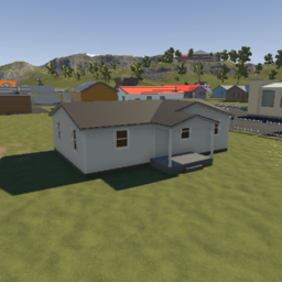 1950s 3 bedroom prefab house (unfurnished)