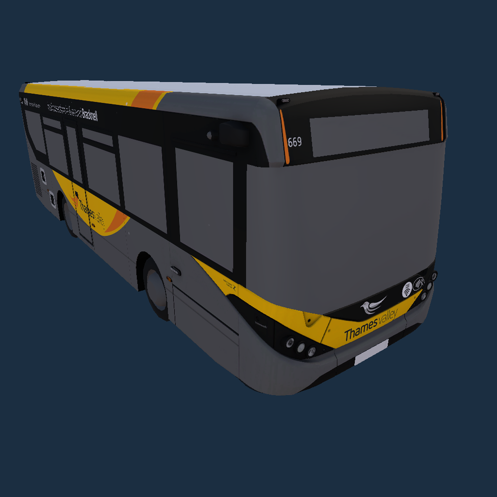 Thames Valley Buses 669 YX67 UYL Bracknell Livery