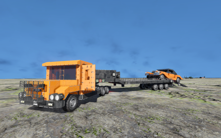 Truck US 102 + Cottrell trailer preview