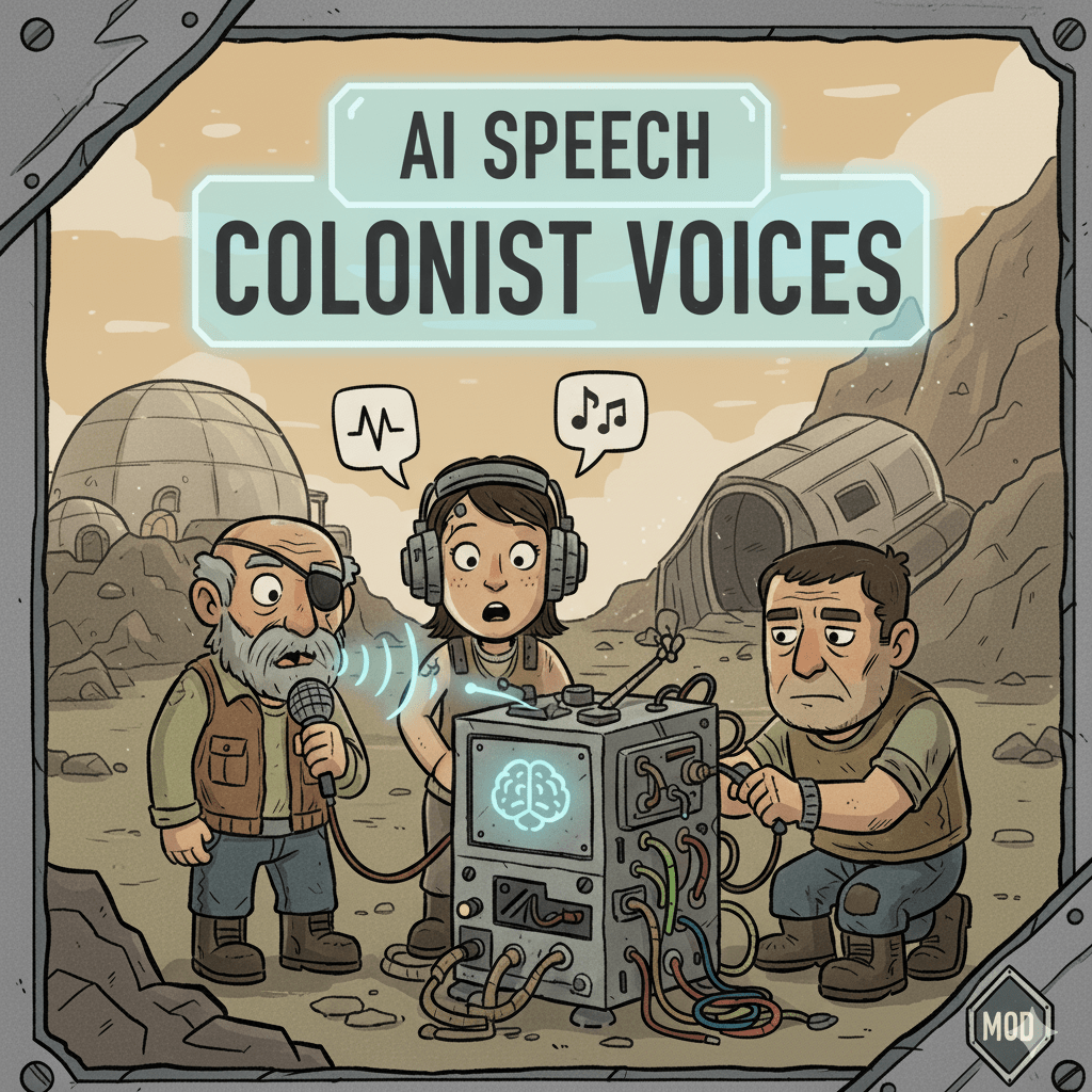 Colonist Voices - AI Speech