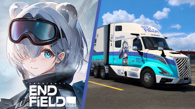 Volvo VNL 2025 Snowshine - Arknights: Endfield [Combo Skin]