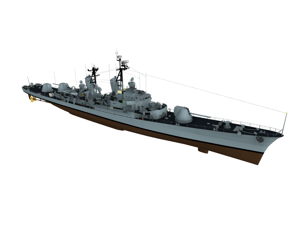 Kevins USS DD-945 赫尔 preview