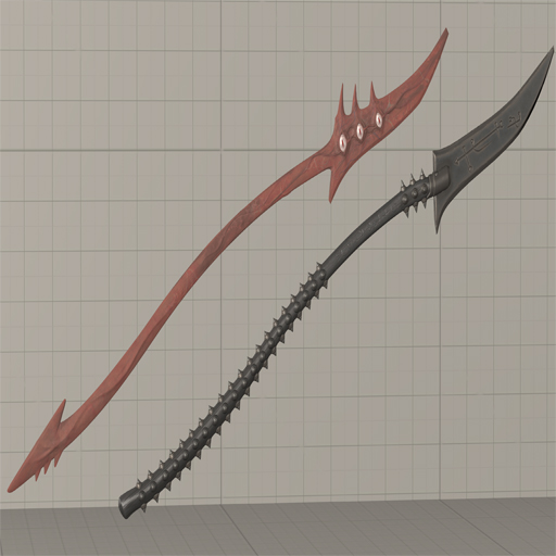 DOOM The Dark Ages Ahzrak's Weapons (Props)