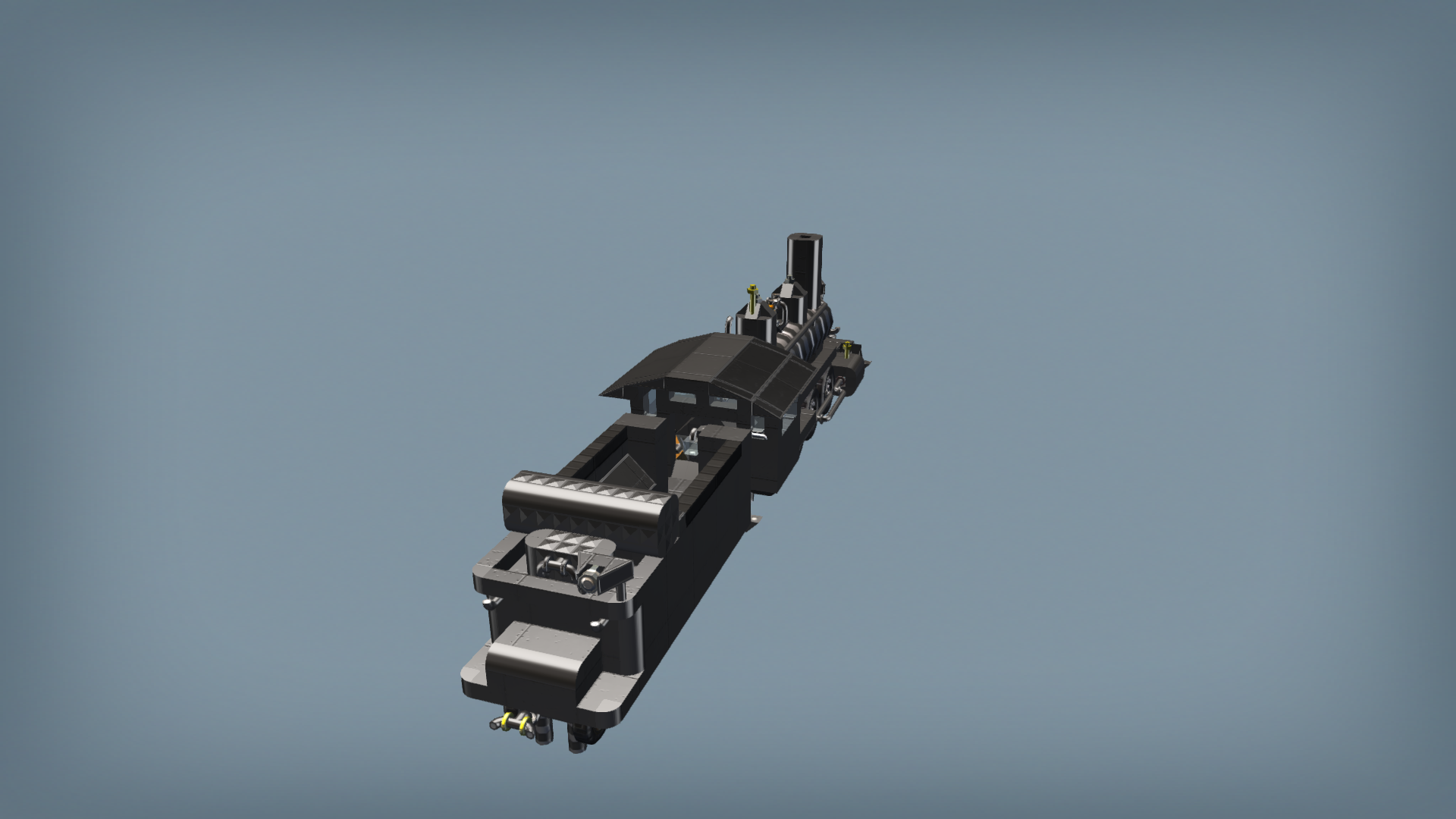 (3uDT) D&RG Class 70 2-8-0 modernized (RO)