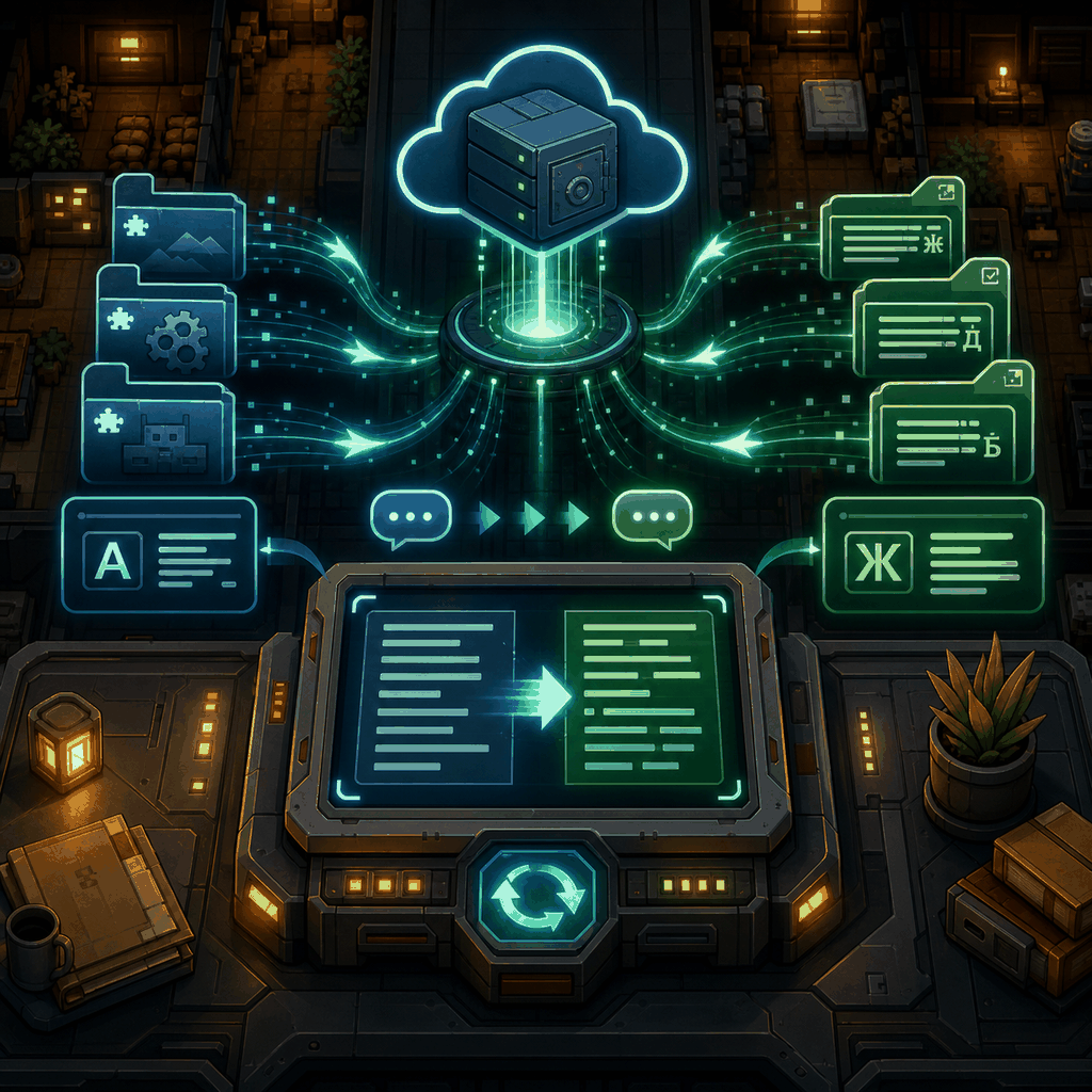 Auto Translation Framework mod preview for RimWorld