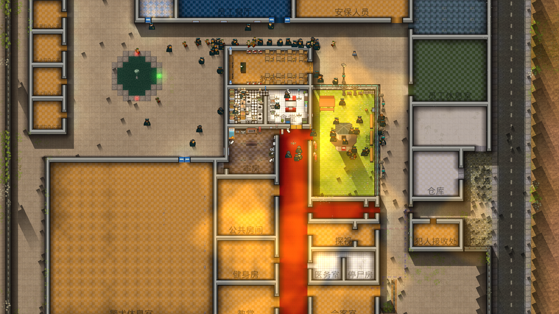 1prisoner VS 534guard