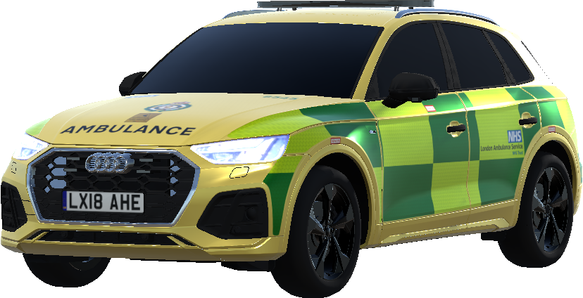 London Ambulance Service - Audi Q5 - FRU (2018)