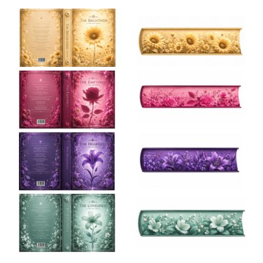 4 Beauty Flower Books